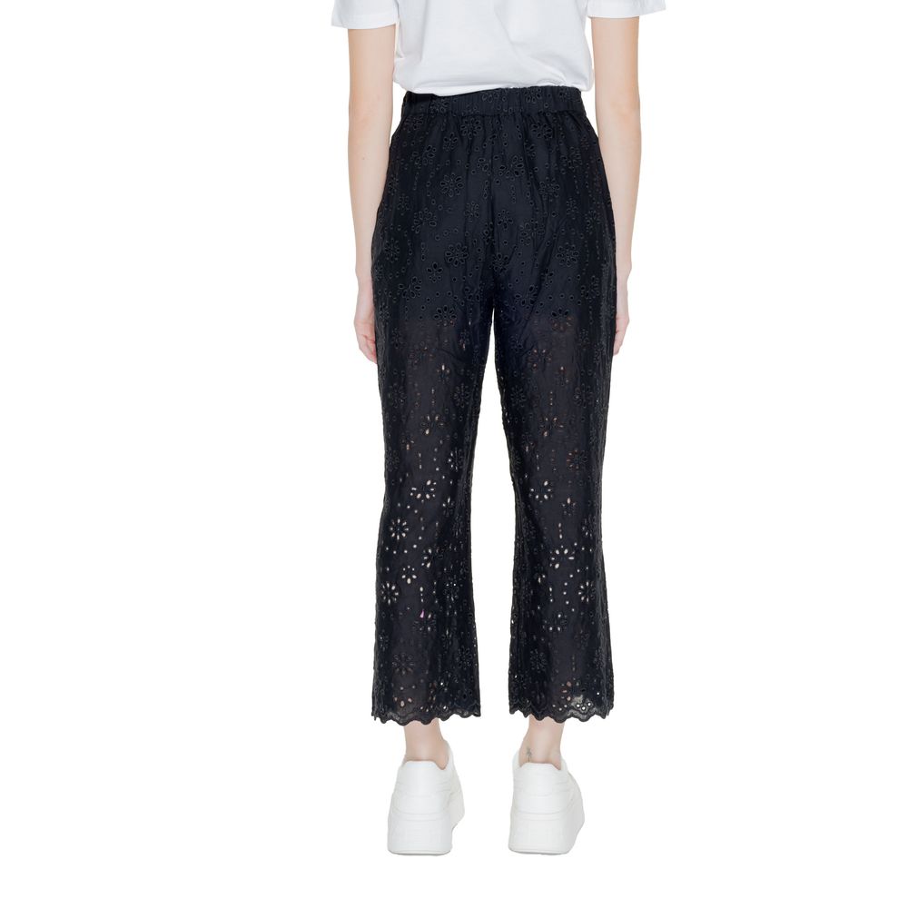 Morgan De Toi Black Viscose Jeans & Pant IT36 | XXS