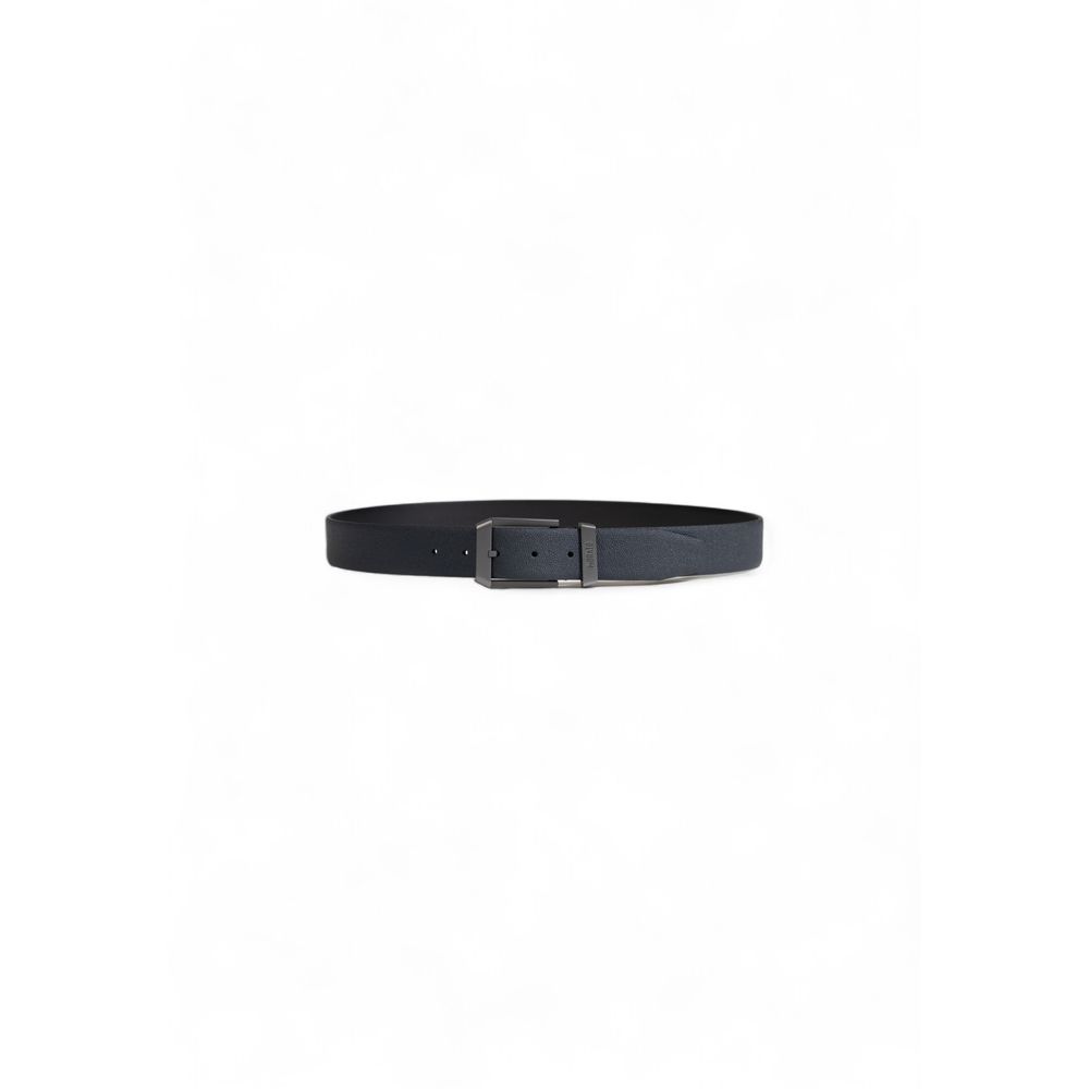 Antony Morato Blue Leather Belt