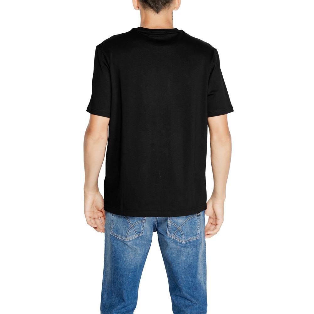 Antony Morato Black Cotton T-Shirt IT52 | XL