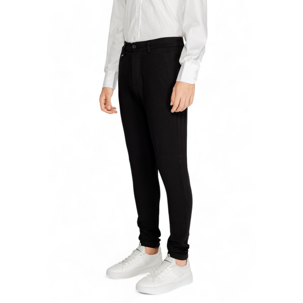 Antony Morato Black Viscose Jeans & Pant IT54 | XXL