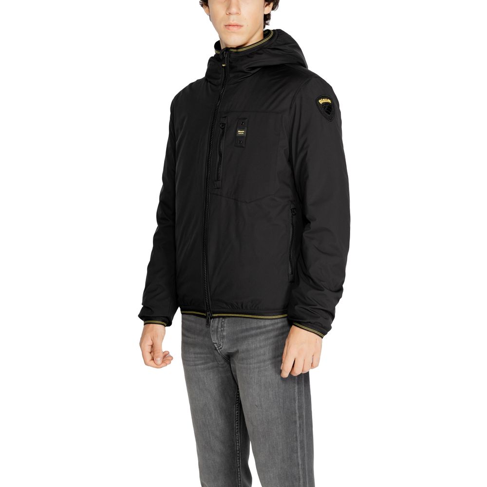 Blauer Black Polyester Jacket