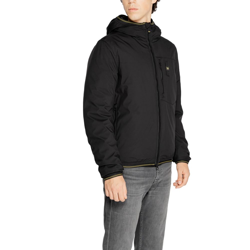 Blauer Black Polyester Jacket