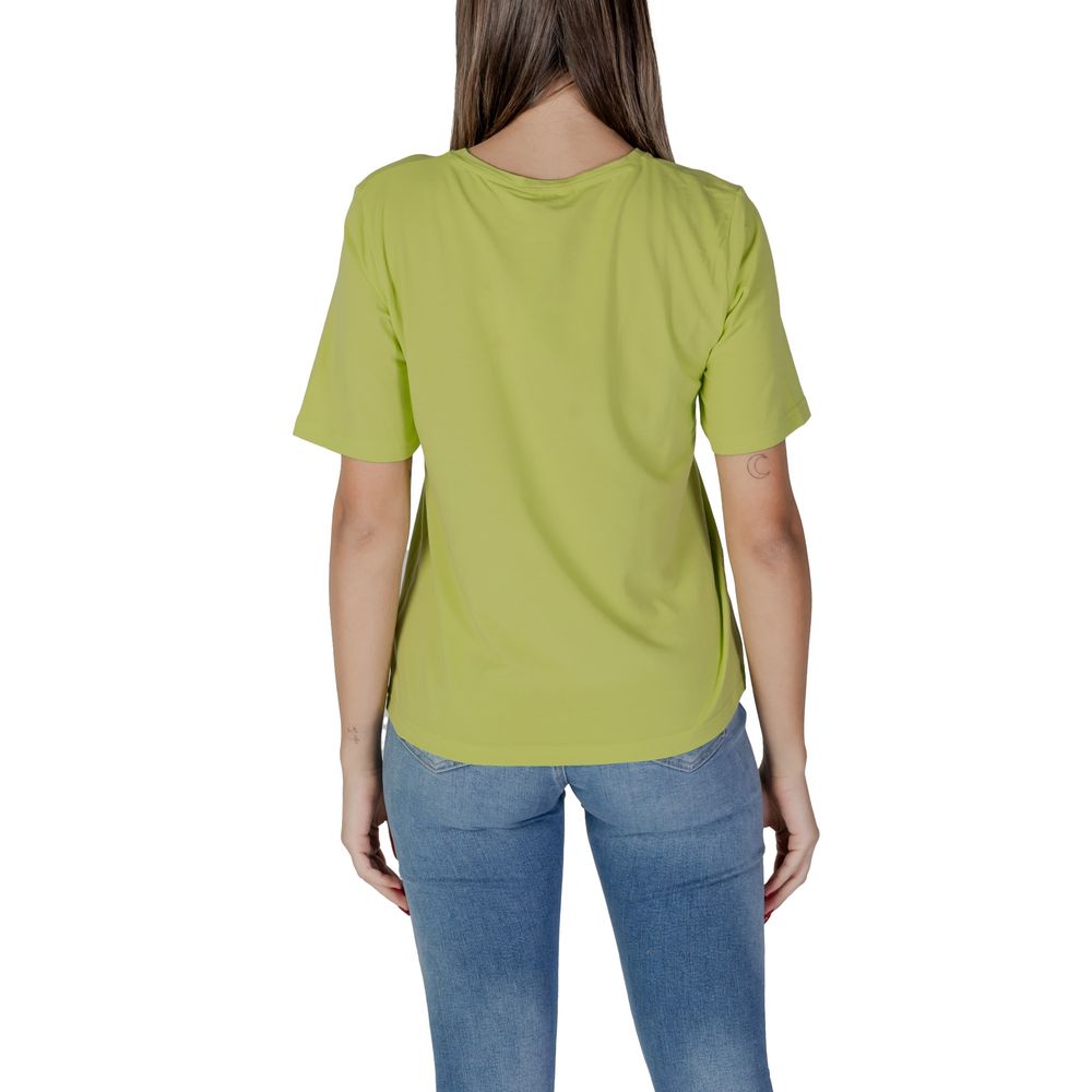 B.Young Green Cotton Tops & T-Shirt