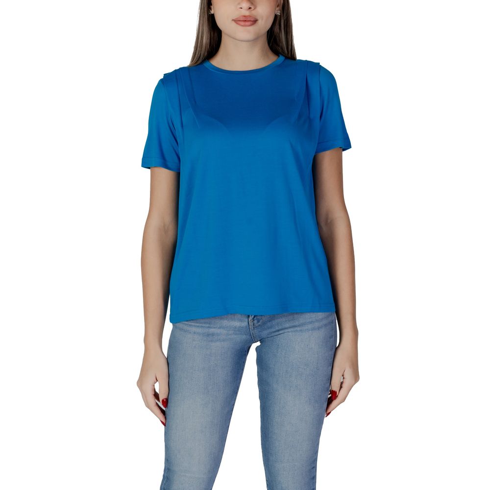 B.Young Blue Modal Tops & T-Shirt