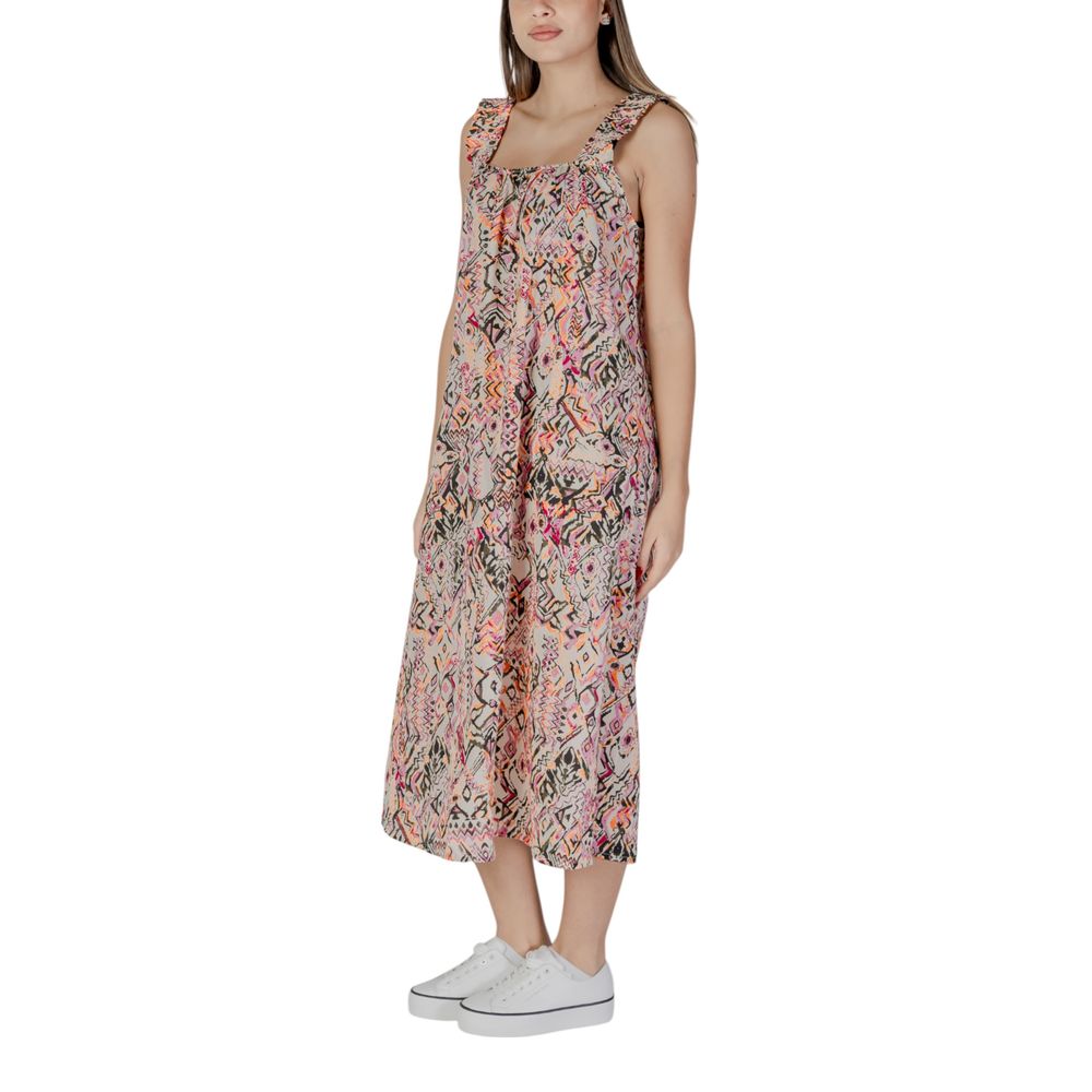 B.Young Multicolor Cotton Dress