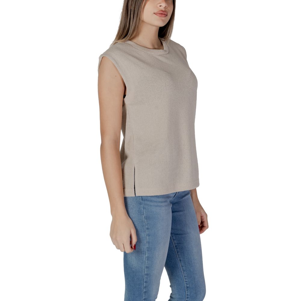 B.Young Beige Viscose Tops & T-Shirt