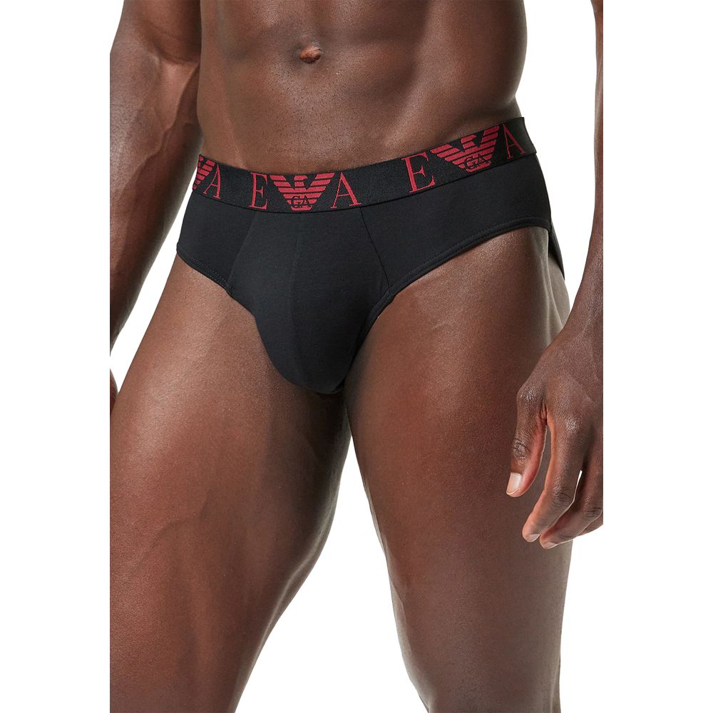 Emporio Armani Underwear Red Cotton Underwear