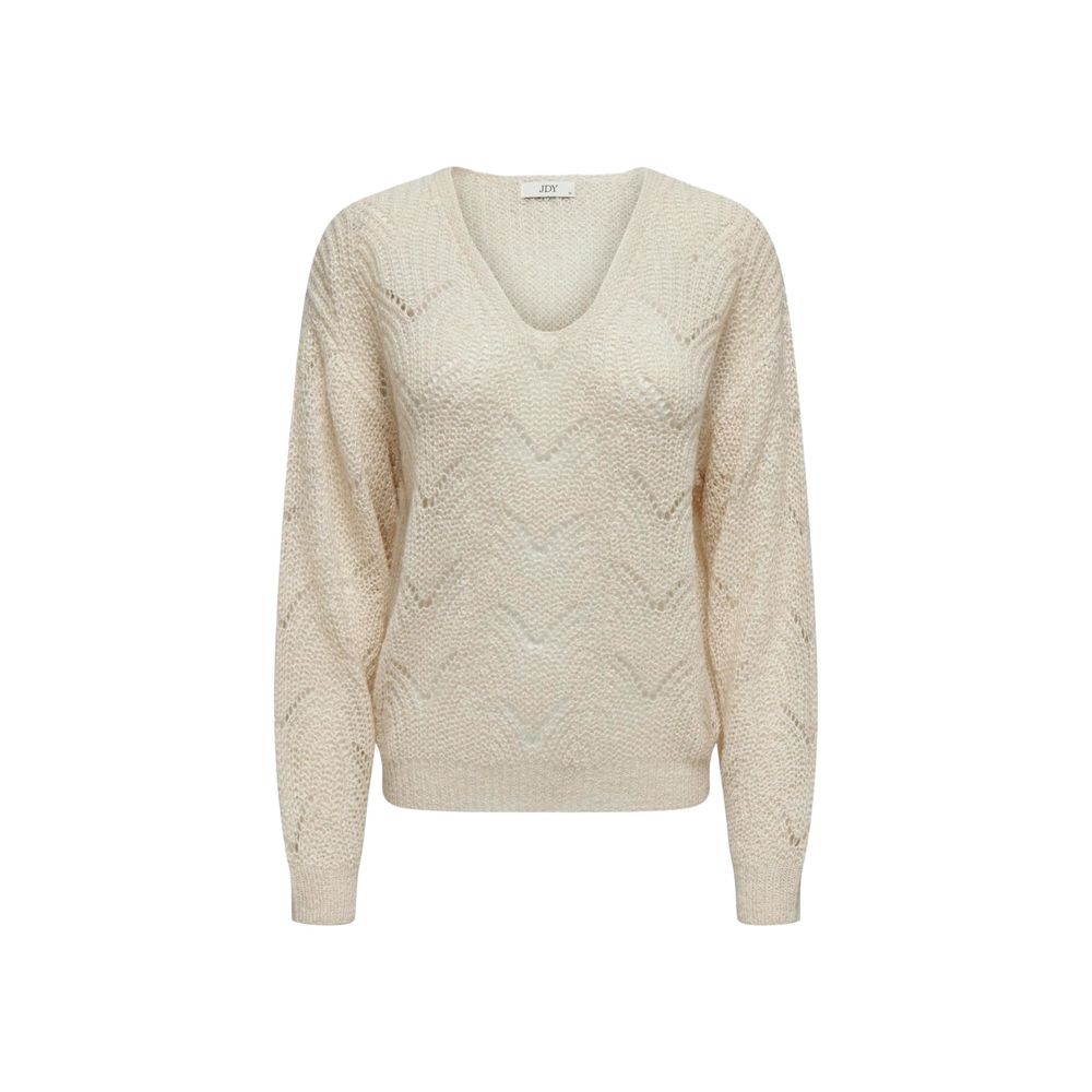 Jacqueline De Yong Cream Acrylic Sweater IT38 | XS