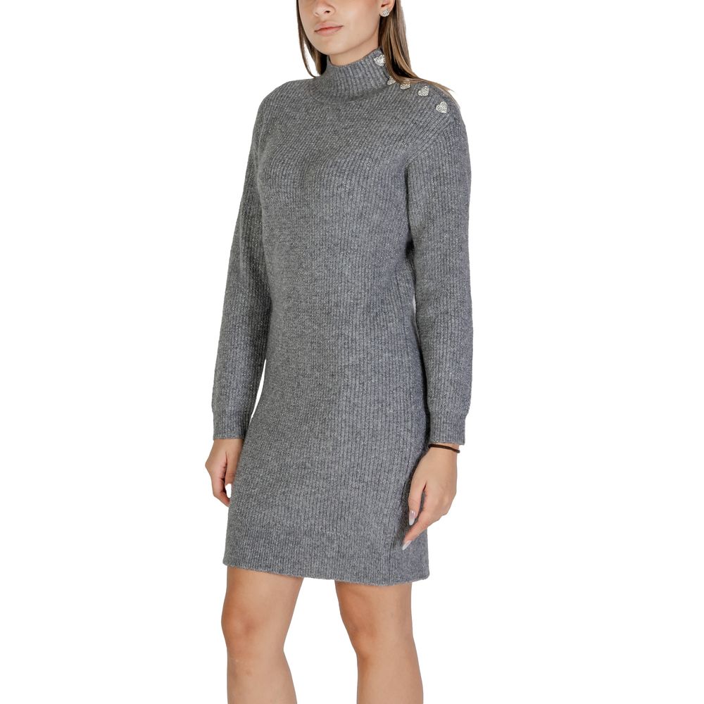 Morgan De Toi Gray Polyester Sweater IT42 | M