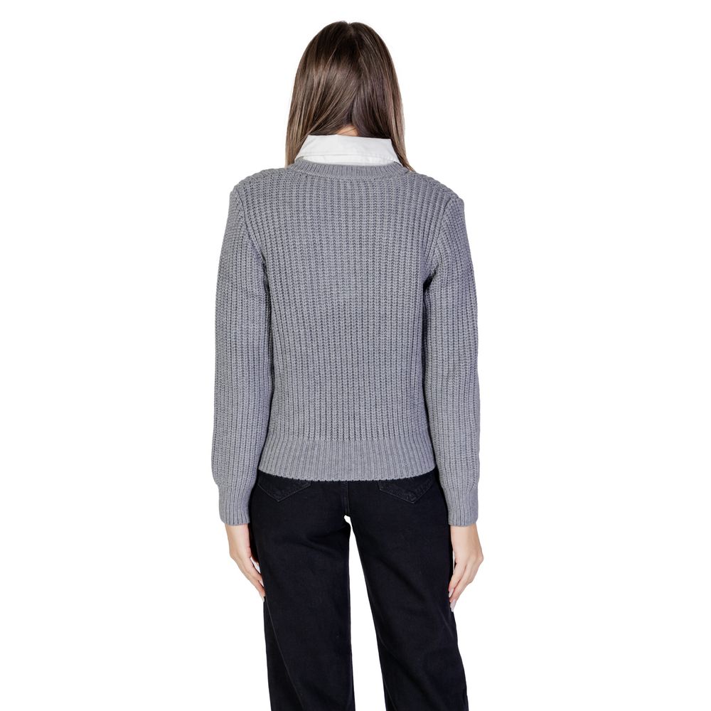 Morgan De Toi Gray Viscose Sweater IT44 | L