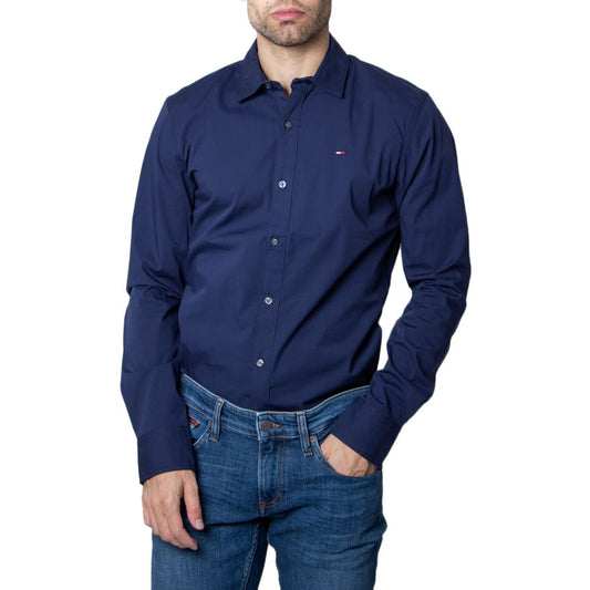 Tommy Hilfiger Jeans Blue Cotton Shirt IT44 | S