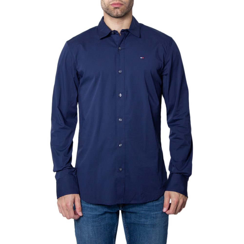 Tommy Hilfiger Jeans Blue Cotton Shirt IT44 | S