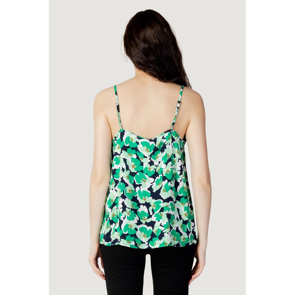 Jacqueline De Yong Green Cotton Tops & T-Shirt IT38 | XS