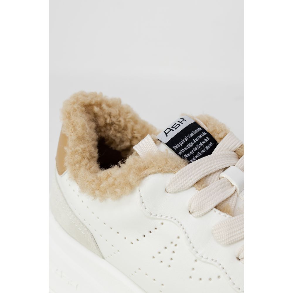 ASH Beige Leather Sneaker EU41 | US11