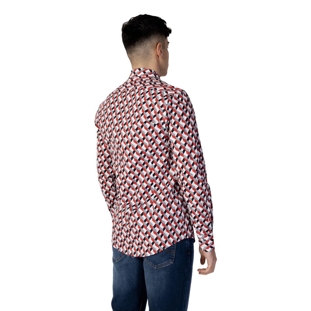 Antony Morato Red Cotton Shirt IT46 | S