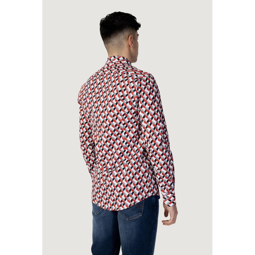 Antony Morato Red Cotton Shirt IT46 | S