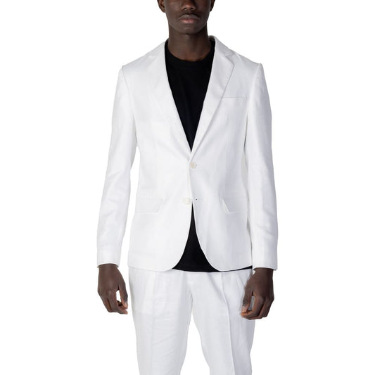 Antony Morato White Linen Suit IT52 | XL