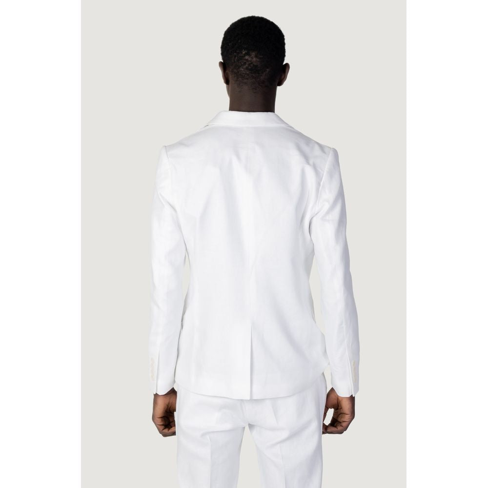 Antony Morato White Linen Suit IT52 | XL