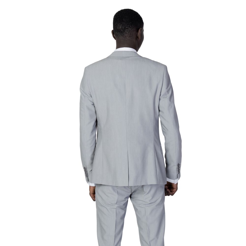 Antony Morato Gray Polyester Suit IT54 | XXL