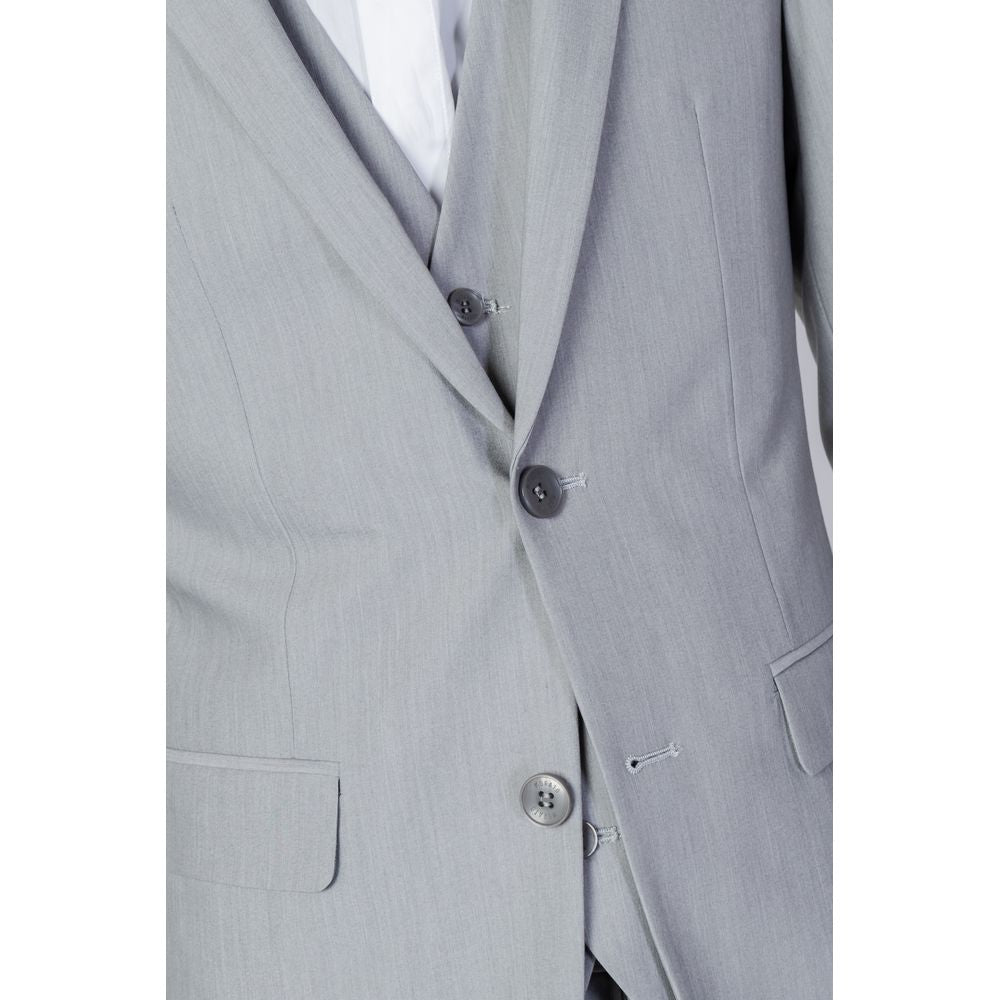 Antony Morato Gray Polyester Suit IT54 | XXL