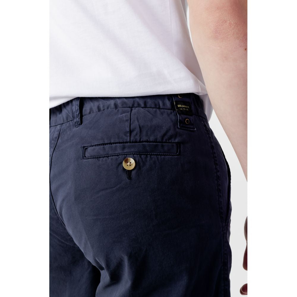 Blauer Blue Cotton Short W31