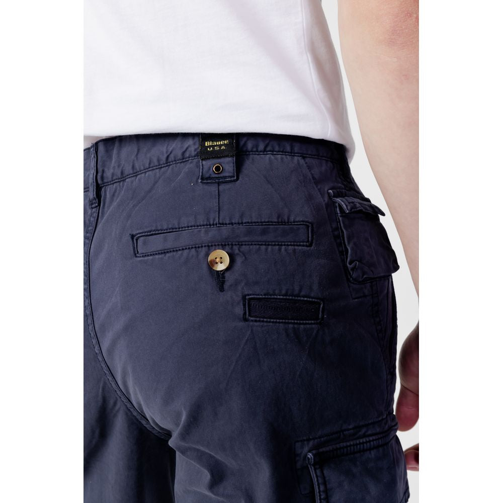 Blauer Blue Cotton Short W31