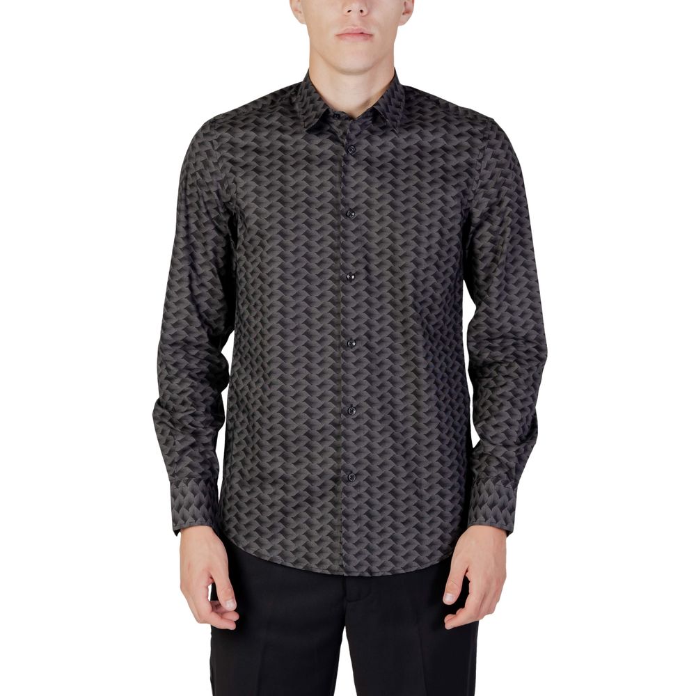 Antony Morato Gray Cotton Shirt IT44 | XS