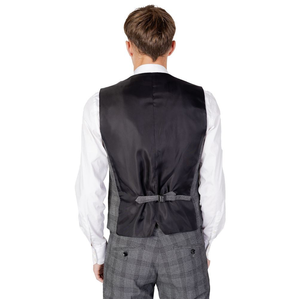 Antony Morato Black Polyester Vest IT50 | L