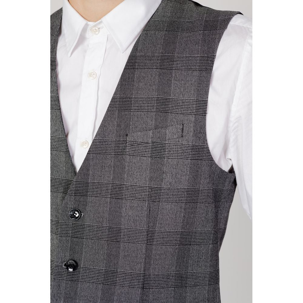 Antony Morato Black Polyester Vest IT50 | L