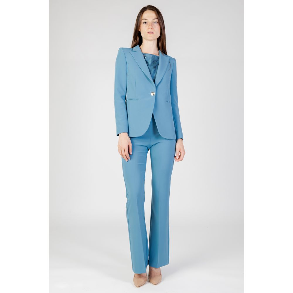 Rinascimento Turquoise Polyester Suits & Blazer