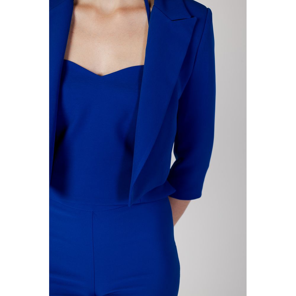 Rinascimento Blue Polyester Suits & Blazer IT44 | L