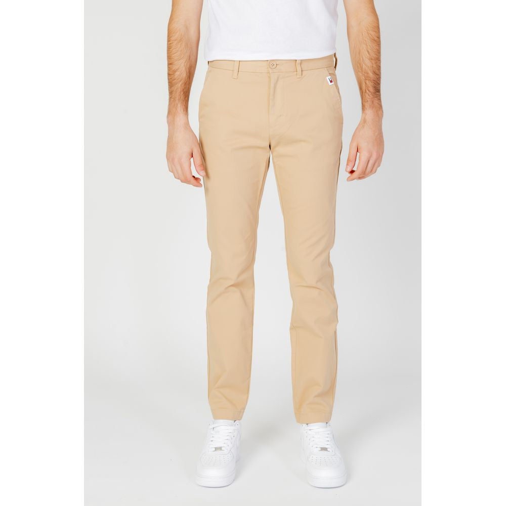 Tommy Hilfiger Jeans Beige Organic Cotton Jeans & Pant