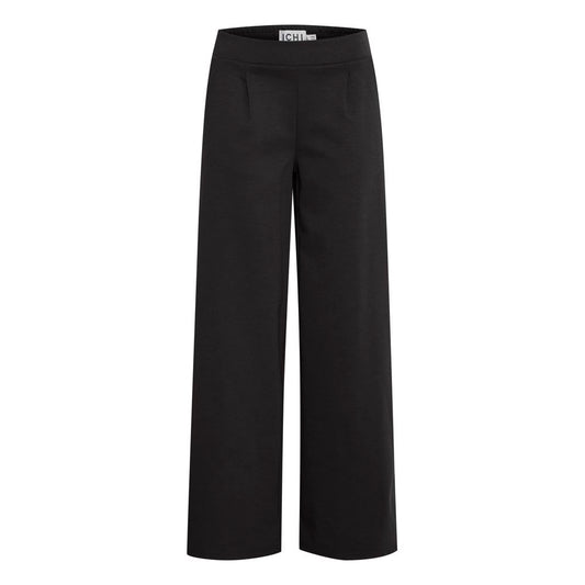 ICHI Black Recycled Polyethylene Jeans & Pant