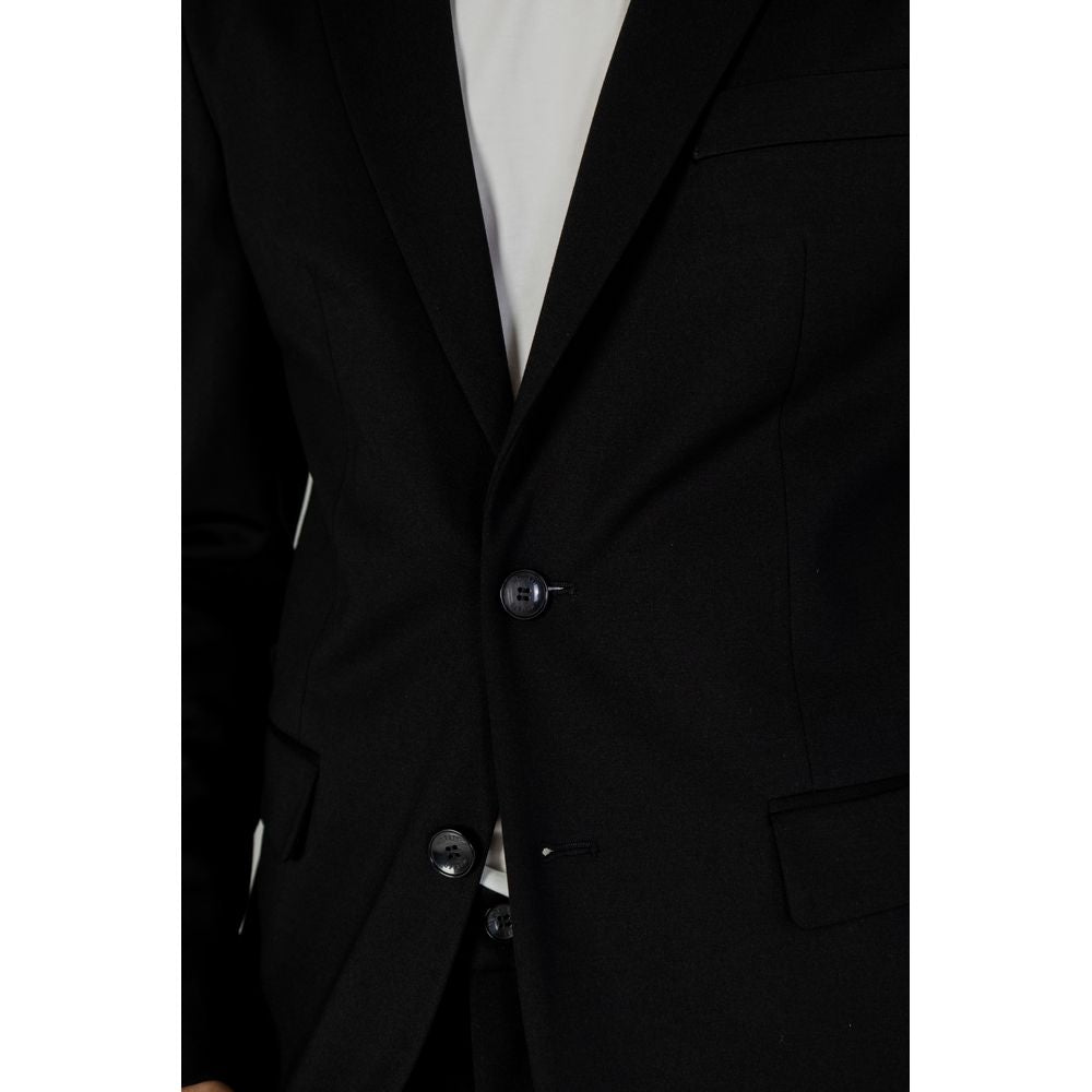 Antony Morato Black Polyester Suit IT54 | XXL