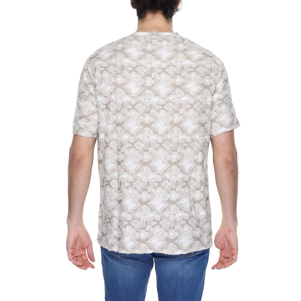 Antony Morato Beige Polyester T-Shirt IT54 | XXL