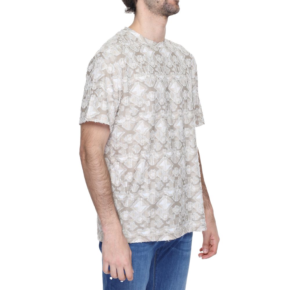 Antony Morato Beige Polyester T-Shirt IT54 | XXL