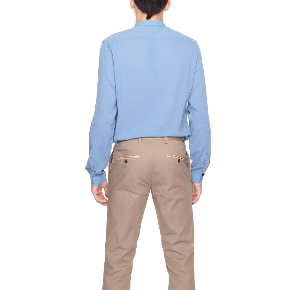 Antony Morato Blue Cotton Shirt