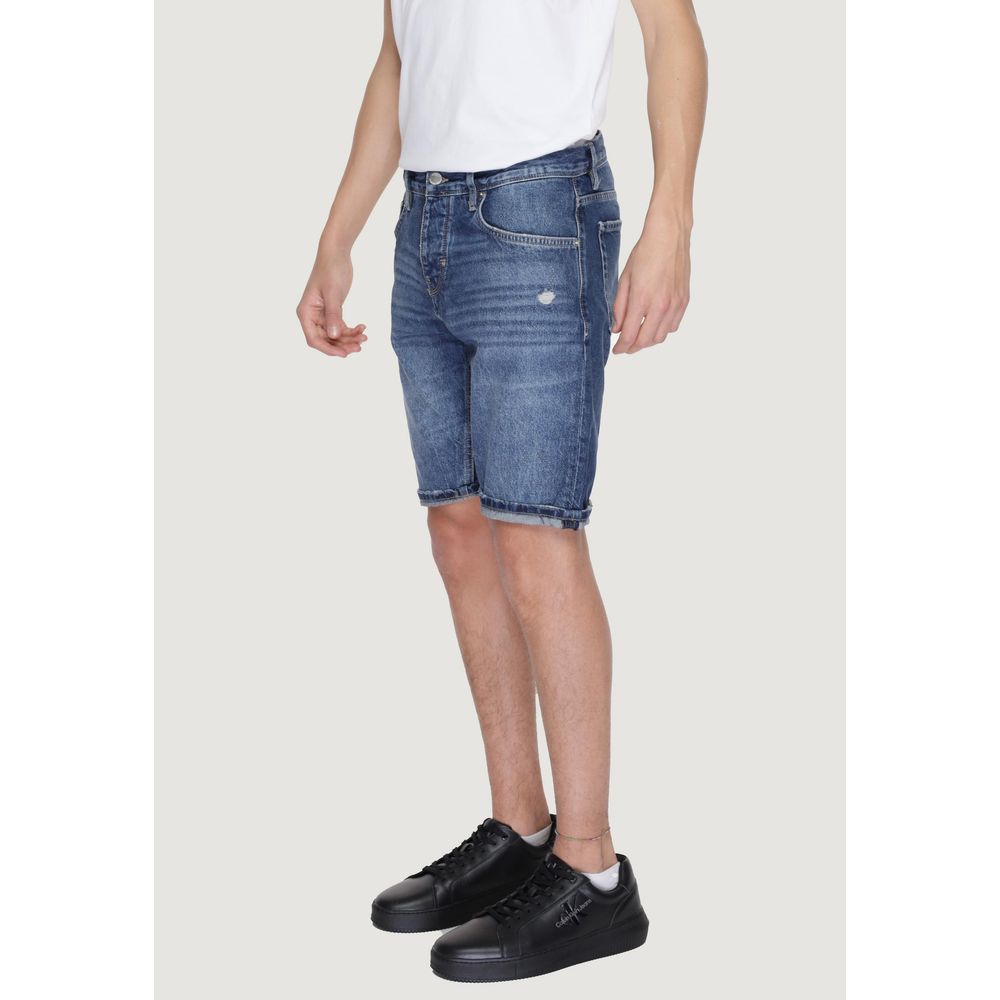 Antony Morato Blue Cotton Short W28