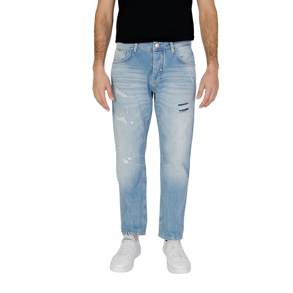 Antony Morato Light Blue Cotton Jeans & Pant W33