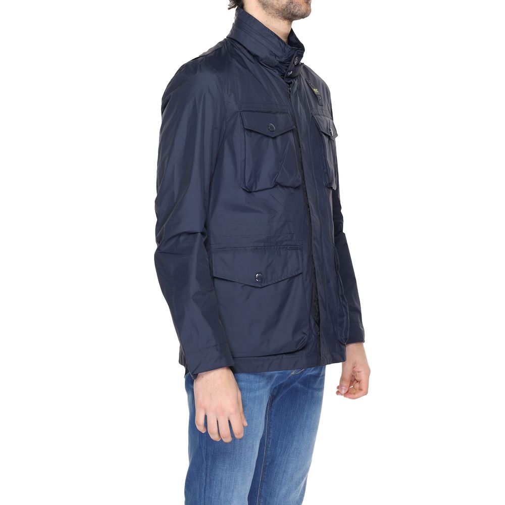 Blauer Blue Polyamide Jacket IT54 | XXL