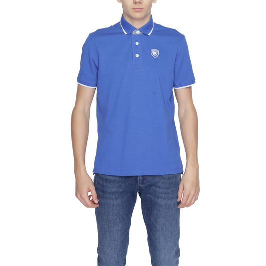 Blauer Blue Cotton Polo Shirt IT44 | S