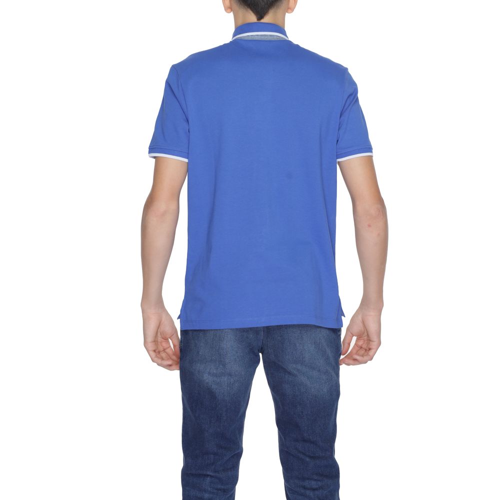 Blauer Blue Cotton Polo Shirt IT44 | S