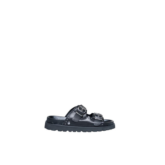 Cult Black Leather Sandal EU37 | US7