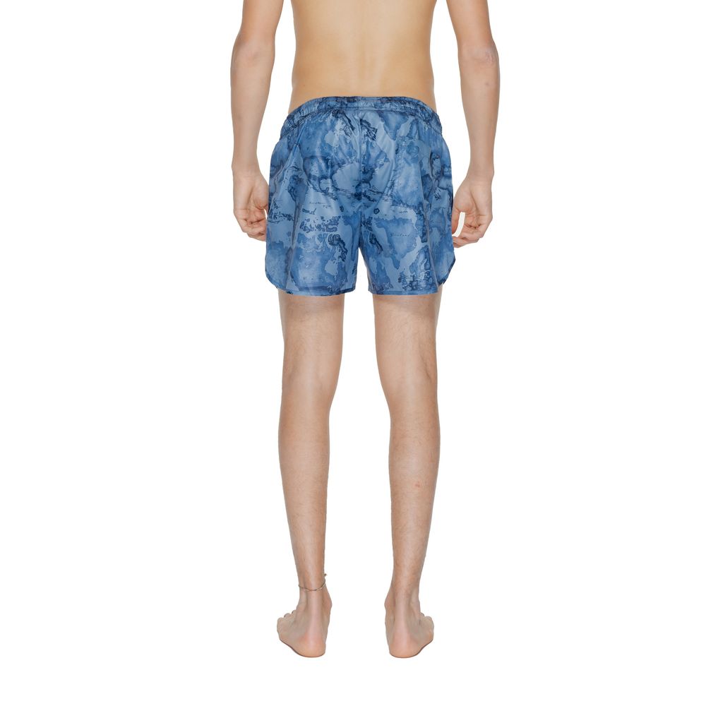 Alviero Martini Prima Classe Blue Polyester Swimwear IT54 | XXL