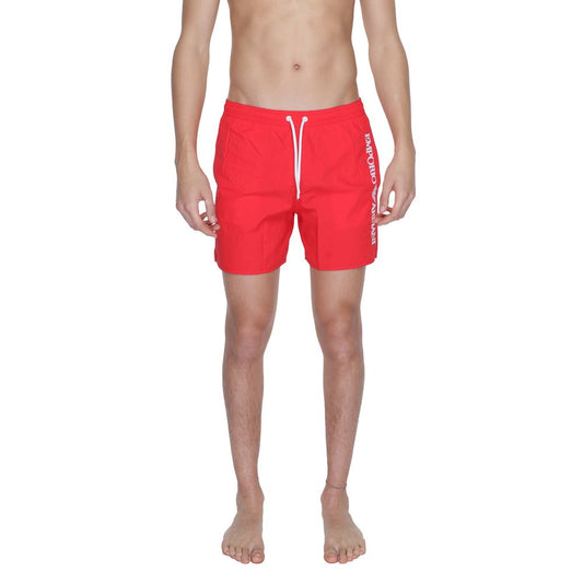 Emporio Armani Underwear Red Polyamide Swimwear IT54 | XXL