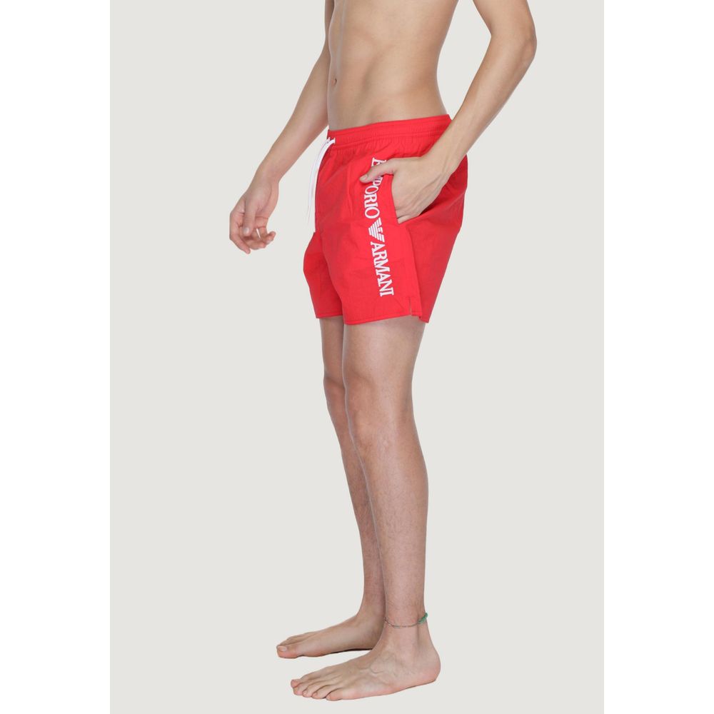 Emporio Armani Underwear Red Polyamide Swimwear IT54 | XXL