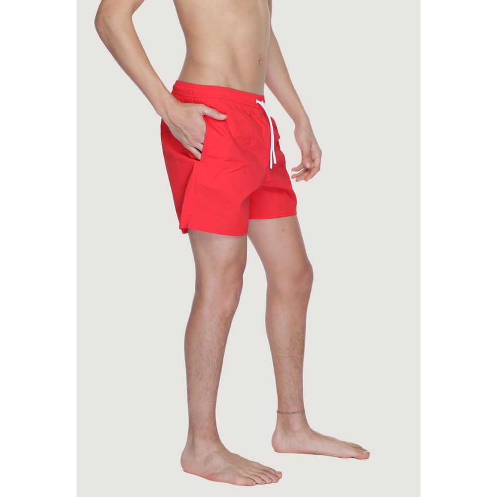 Emporio Armani Underwear Red Polyamide Swimwear IT54 | XXL