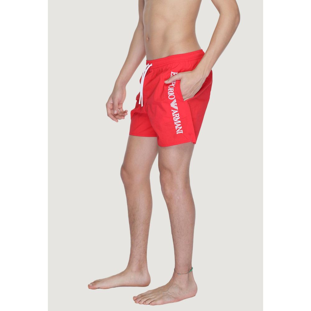 Emporio Armani Underwear Red Polyamide Swimwear IT54 | XXL