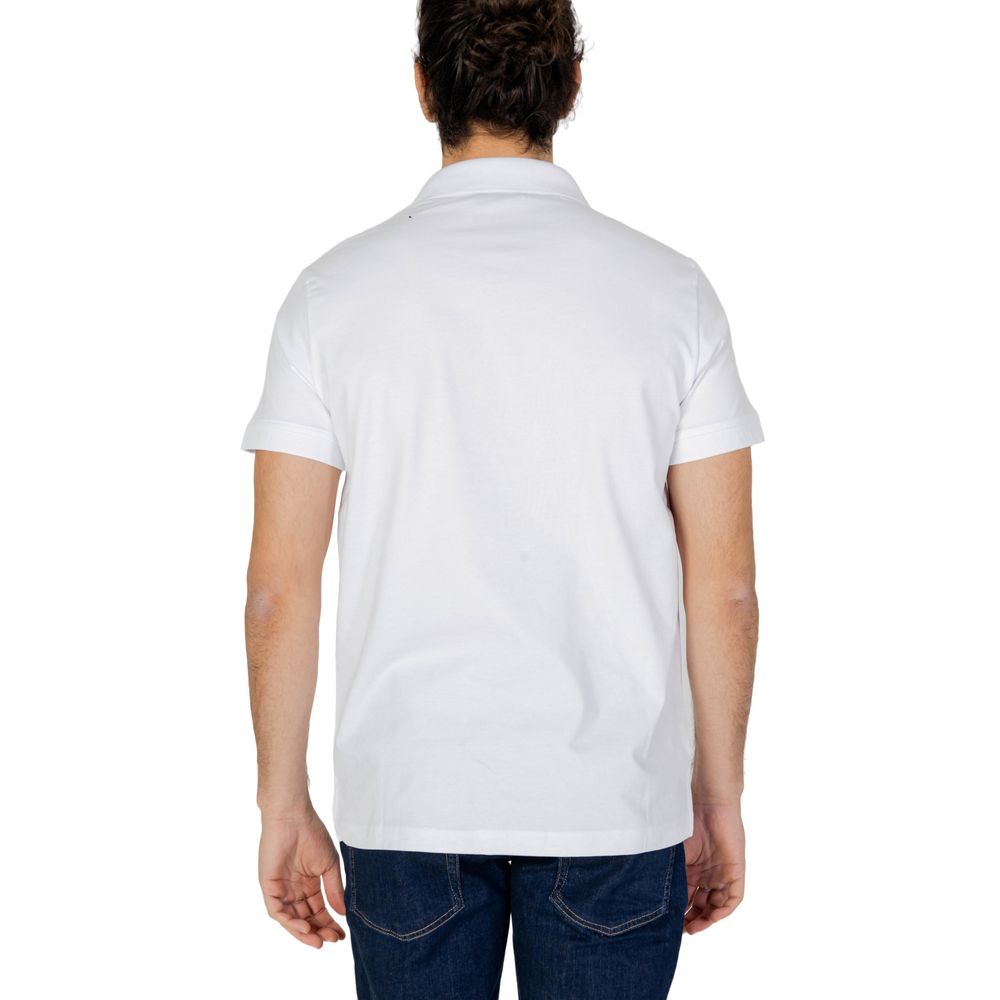 Emporio Armani Underwear White Cotton Polo Shirt IT54 | XXL