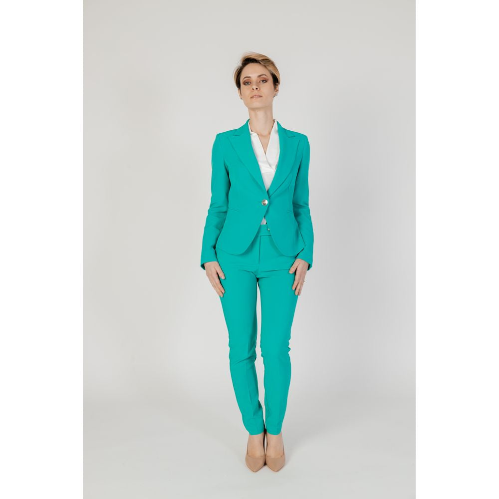 Rinascimento Green Polyester Suits & Blazer IT44 | L